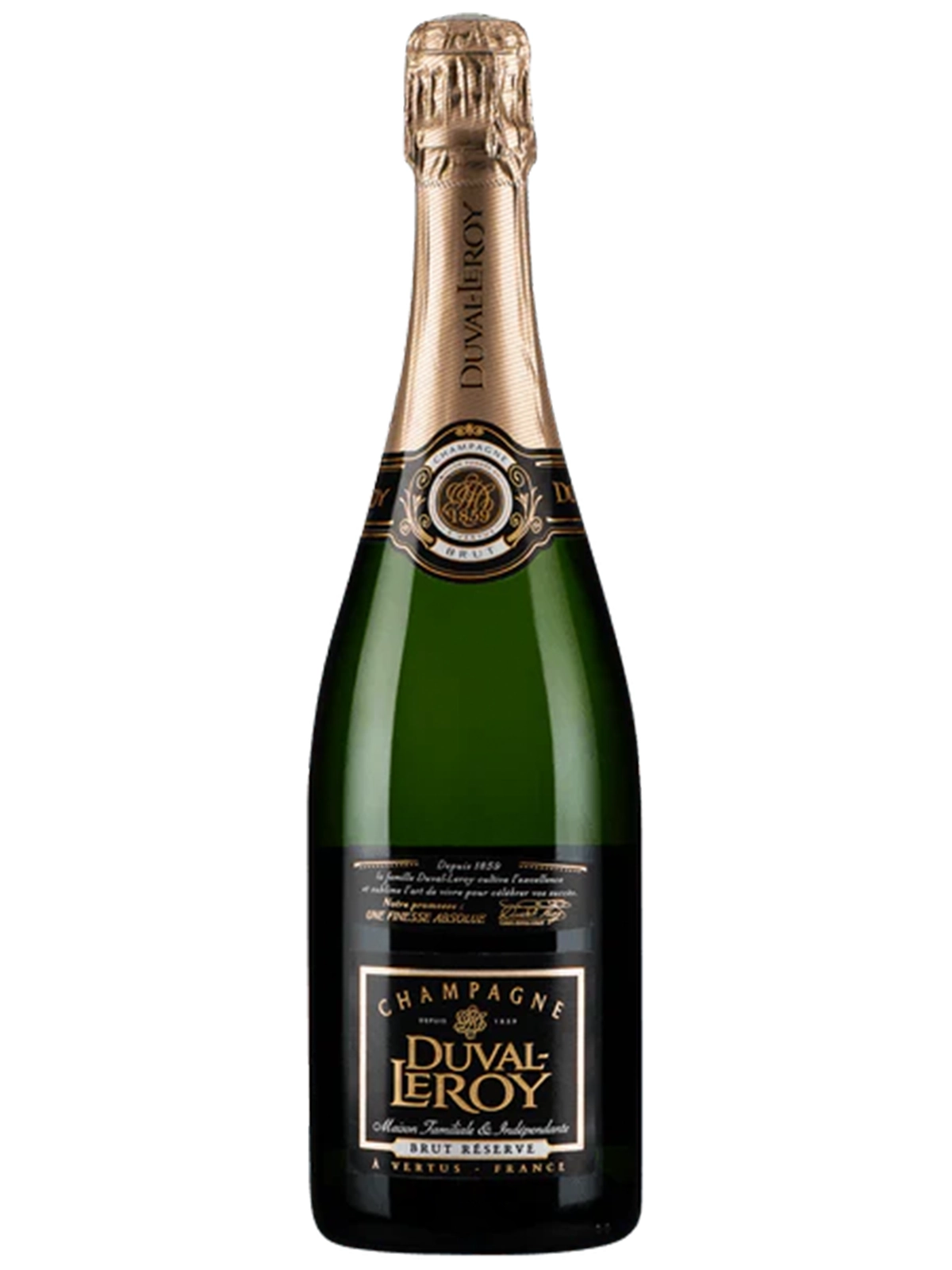 Duval-leroy Brut Reserve Chardonnay Pinot Noir Champagne 750ml